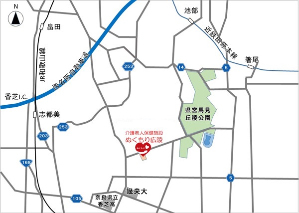 地図：広陵